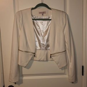 Philosophy cream jacket